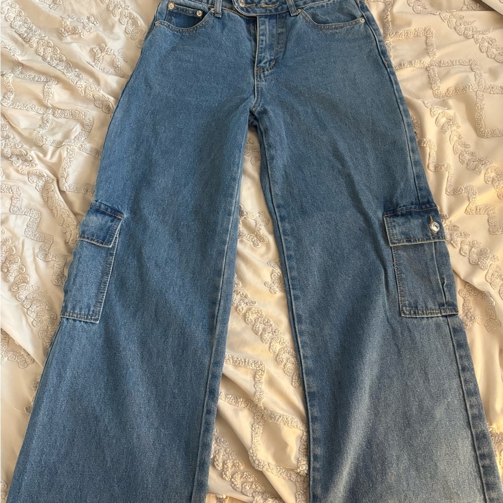 Edikted Classic Blue Jeans